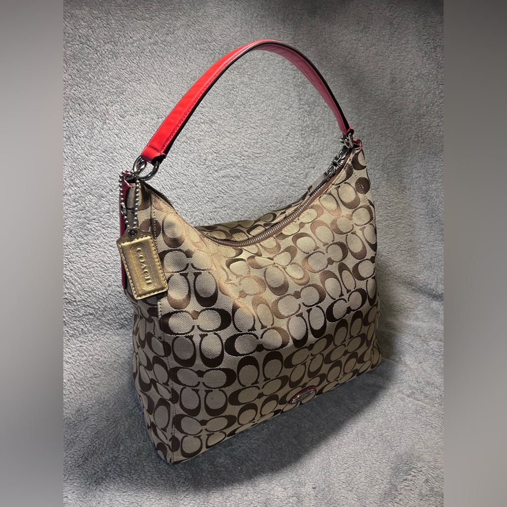 Coach Celeste Signature Hobo - Picture 1 of 15